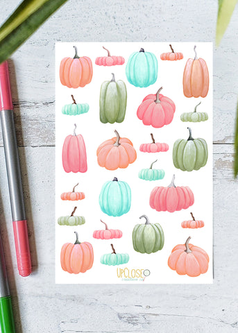 Pumpkin Sticker Sheet